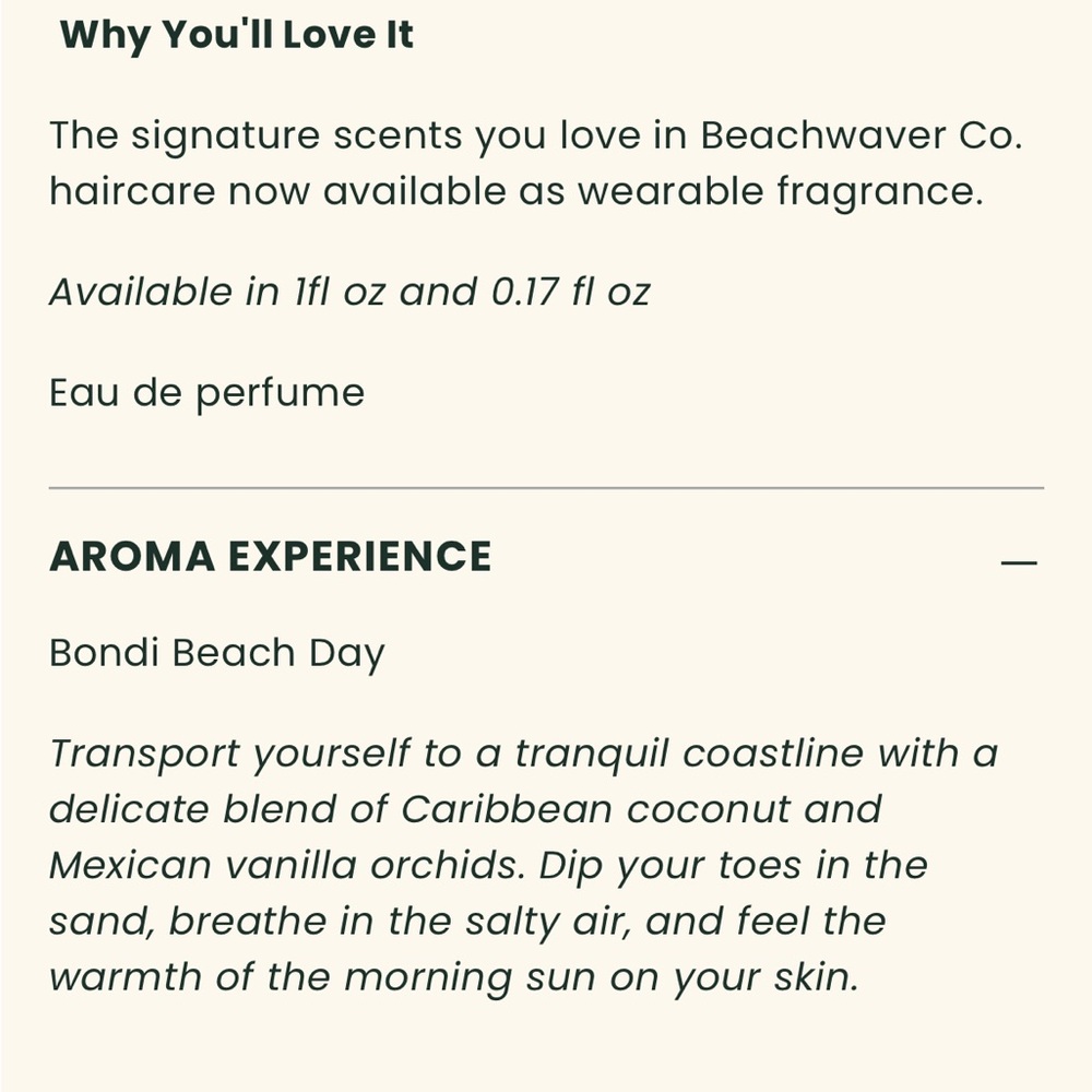 The Beachwaver Co. Bondi Beach Day Perfume - Pink and Silver - Picture 3 of 3